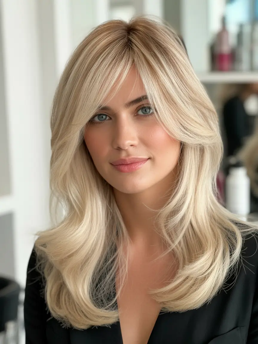 honey blonde hair color Champagne Honey Blonde Sophistication