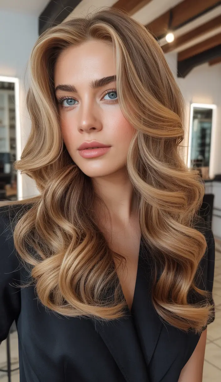Hairstyles ideas High-Volume Butter Blonde Waves With Luxe Length